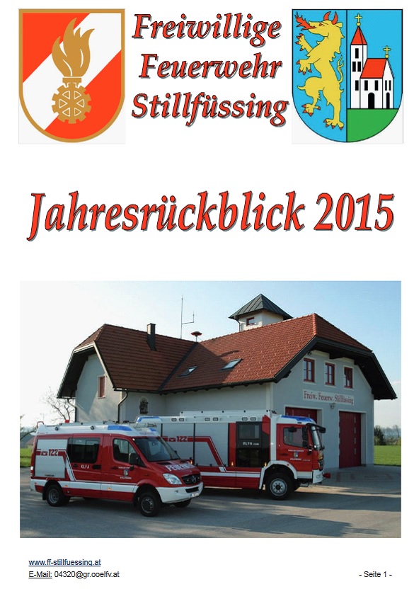 Jahresrückblick 2015