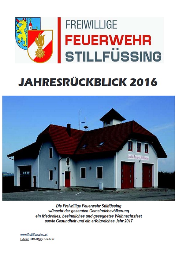 Jahresrückblick 2016