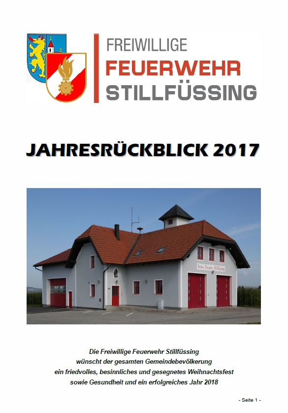 Jahresrückblick 2017